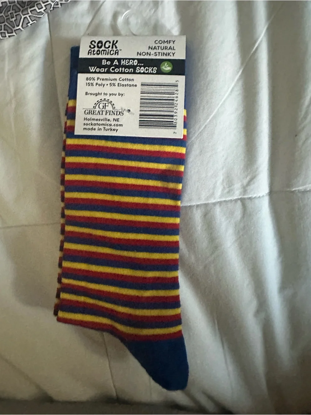 Sock atomica new tags